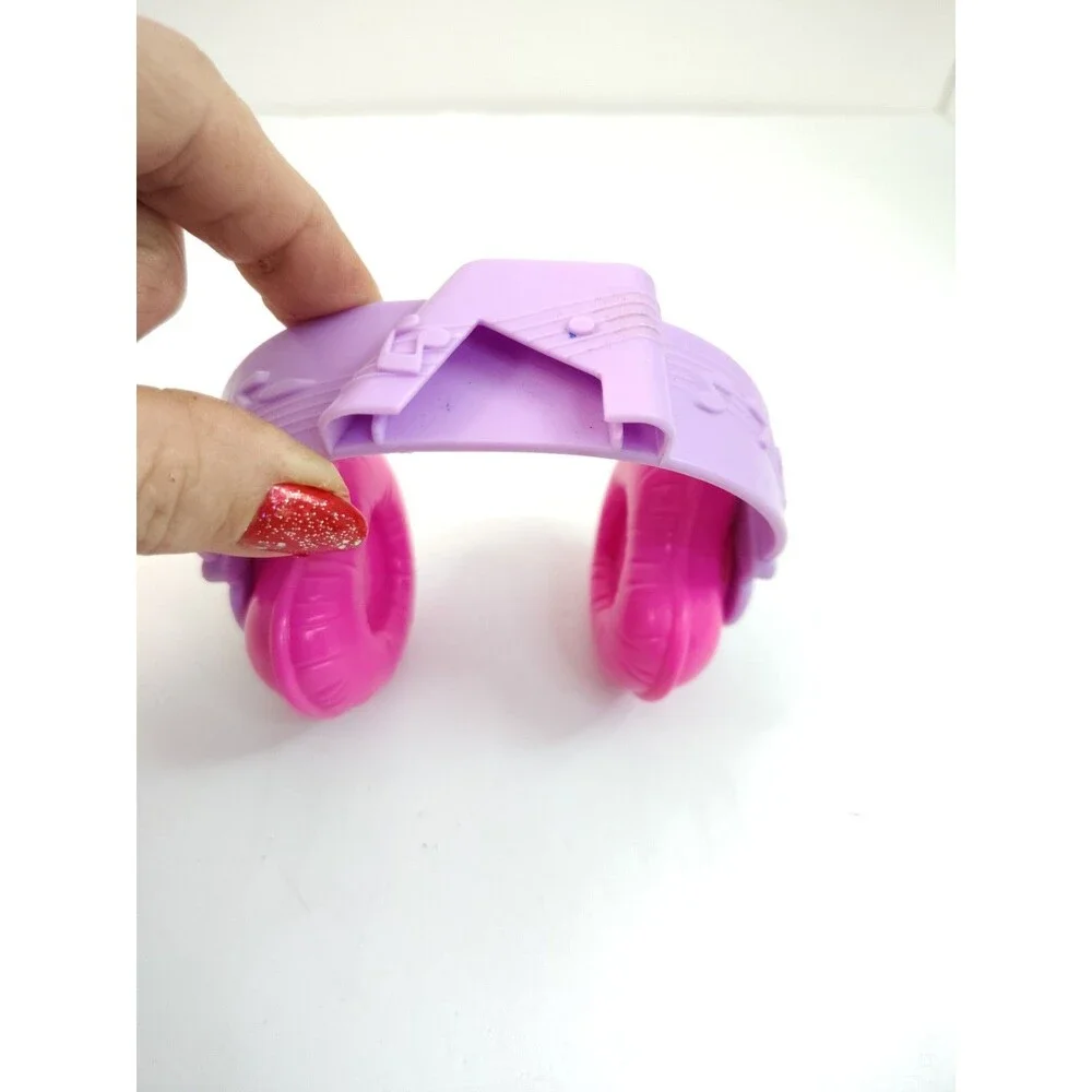 Shopkins Super Mall Headphones Replacement Parts Pink Hearts
